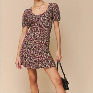NWT Reformation Georgica Floral Dress Size 0 B30